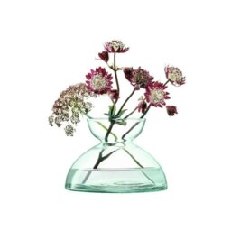 Rackhams LSA Canopy 9.5cm Recycled Glass Vase - Glass - 1 - Clear - thumbnail 3