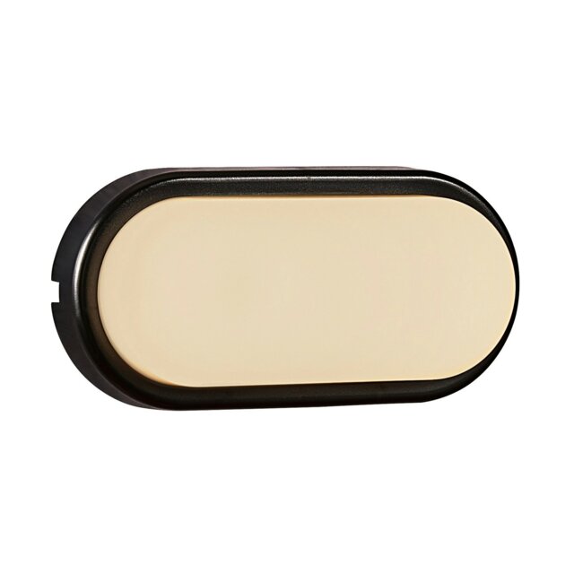 Rackhams Cuba Outdoor Energy Oval - Wall light - Black - 1 - image 1