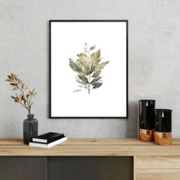 Rackhams Art Prints Floral - Set of 3 wall art prints - 16 x 22 inches / 40.65 cm x 56 cm - Polyester Canvas 260 gsm - Canvas wrapped - thumbnail 5