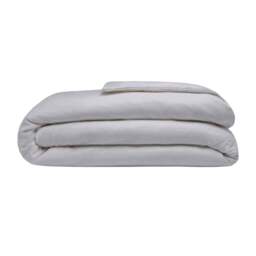 Rackhams Brushed Cotton Duvet Cover - Heather - Double - Heather - 100% Cotton - thumbnail 4