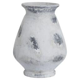 Rackhams Naxos Large Antique Style Vase - White - One Size - White - 100% Ceramic