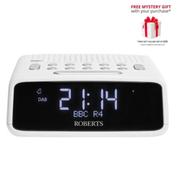 Rackhams ORTUSDAB FM/DAB/DAB+ Bluetooth Digital Clock Radio - Free Gift RRP £15 - Black - thumbnail 2