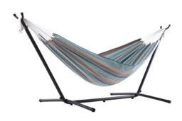 Rackhams 's Combo - Sunbrella Gateway Mist Hammock with Stand (8ft)