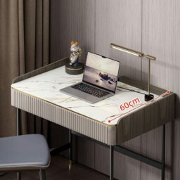 Rackhams Mateo Office Desk With Drawers, With Shelves - 100 x 60cm - thumbnail 6