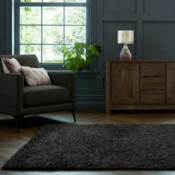Rackhams Montana Fluffy Rug - 160 x 230 - Seafoam - thumbnail 5