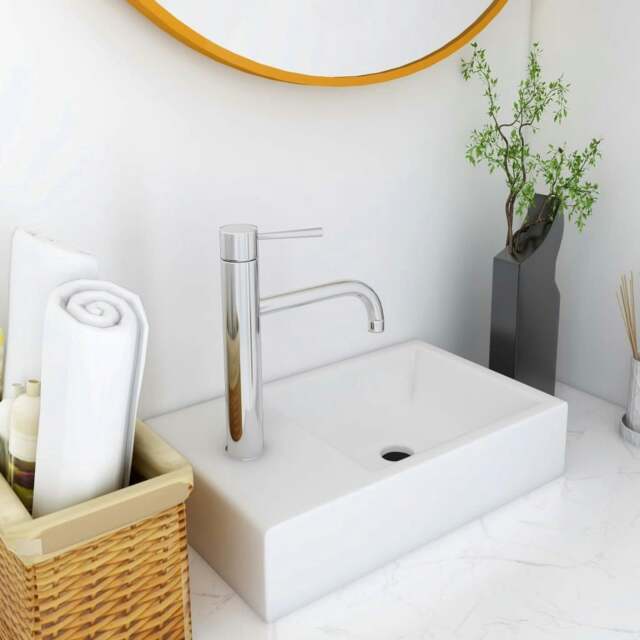 Rackhams Wash Basin 400x220x90 mm SMC White