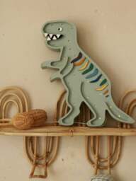 Rackhams Dino T.Rex Lamp in Grey (38.5×26.5x5.5 cm) - Grey - One size - thumbnail 4