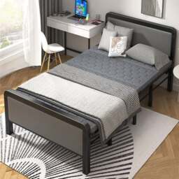 Rackhams Grey Portable Folding Guest Bed - thumbnail 4