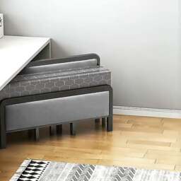 Rackhams Grey Portable Folding Guest Bed - thumbnail 6
