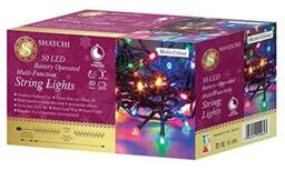 Rackhams Battery Operated Multicolour LED Fairy Lights with 8 Modes and Waterproof Outdoor Design - 100 LEDs - 8 - String lights - thumbnail 6