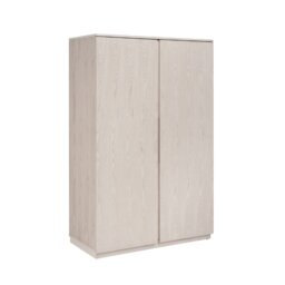 Rackhams Whisper Wardrobe - Oak White Wash - Oak White Wash - thumbnail 2