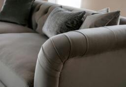 Rackhams Soho Armchair - Velvet Mushroom - thumbnail 4