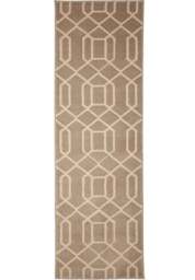 Rackhams Newport Lattice Beige Rug – Geometric - 60X200 cm - thumbnail 1