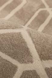 Rackhams Newport Lattice Beige Rug – Geometric - 60X200 cm - thumbnail 3