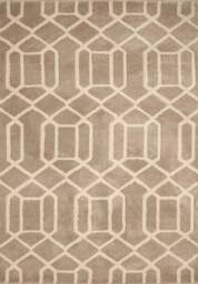 Rackhams Newport Lattice Beige Rug – Geometric - 60X200 cm - thumbnail 2