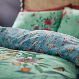 Rackhams Paradise Parrot 200 Thread Count Sateen Duvet Cover Set - King - thumbnail 3