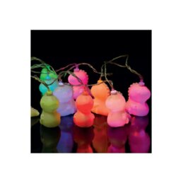 Rackhams Dinosaur String Lights Multicolour LED Lights Battery Operated 2m - 1 - Multi - String Lights - thumbnail 5