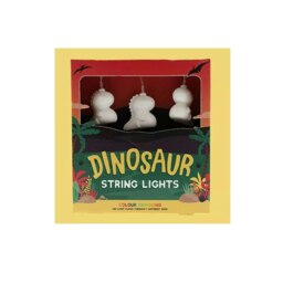 Rackhams Dinosaur String Lights Multicolour LED Lights Battery Operated 2m - 1 - Multi - String Lights - thumbnail 1