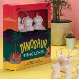 Rackhams Dinosaur String Lights Multicolour LED Lights Battery Operated 2m - 1 - Multi - String Lights - thumbnail 3