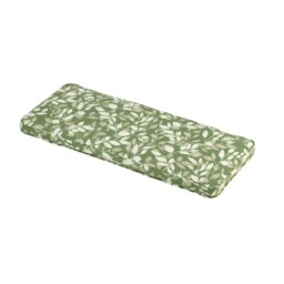Rackhams Deluxe Three Seater Garden Bench Cushion (colour options available) - COTSWOLD LEAF - thumbnail 1