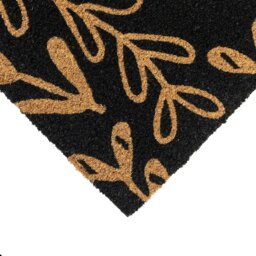 Rackhams Eco-Friendly Latex Backed Coir Entrance Doormat, 40x60cm - Sycamore - 1 - Black - thumbnail 3