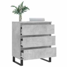 Rackhams Sideboard Concrete Grey 60x35x70 cm Engineered Wood - thumbnail 4