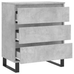 Rackhams Sideboard Concrete Grey 60x35x70 cm Engineered Wood - thumbnail 6