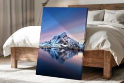 Rackhams Olstind at Sunrise - Framed Print 20 x 16 inch - thumbnail 1