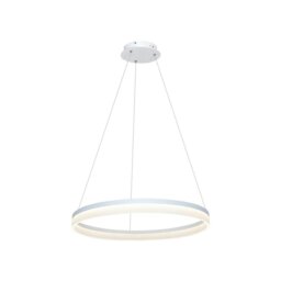 Rackhams Ring 60CM LED Designer Pendant Lamp A Stunning Centrepiece Formed From A Hypnotic White Circular 36W(175W) LED Hoop - thumbnail 2