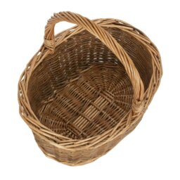 Rackhams Unlined Country Oval Wicker Shopping Basket - Small - thumbnail 3