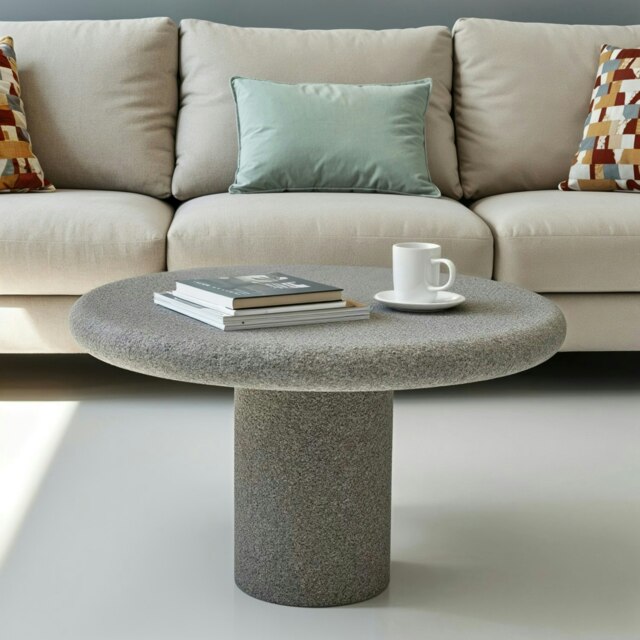 Rackhams Udaipur Round Low Coffee Table - image 1