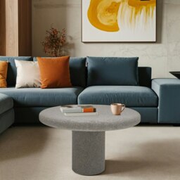 Rackhams Udaipur Round Low Coffee Table - thumbnail 4