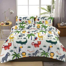 Rackhams Jungle Animals Children's Duvet Cover Set - Multi