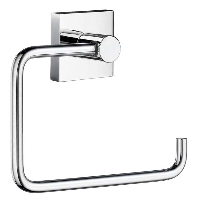 Rackhams Polished Chrome Toilet Roll Holder - image 1