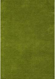 Rackhams Myshaggy Solid Green Rug - 60X110 cm