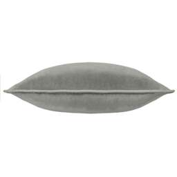 Rackhams Meridian Velvet Cushion Cover - Charcoal/Dove - 45cm x 45cm - Charcoal/Dove - 100% Polyester - thumbnail 3