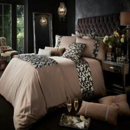 Rackhams Katie Duvet Cover and Pillowcase Set - Chambray Silver - Double (200cm x 200cm)