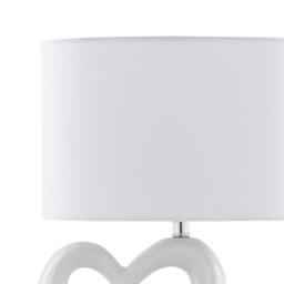 Rackhams Link White Ceramic Table Lamp - thumbnail 5