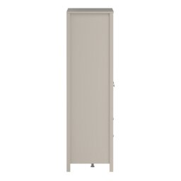Rackhams Madrid Wardrobe with 2 Doors + 1 Mirror Door + 2 Drawers in Cashmere - Cashmere - Malemine - 1 - thumbnail 4
