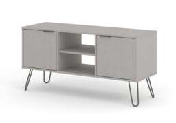 Rackhams Augusta 2-Door Flat Screen TV Unit - Driftwood - thumbnail 2