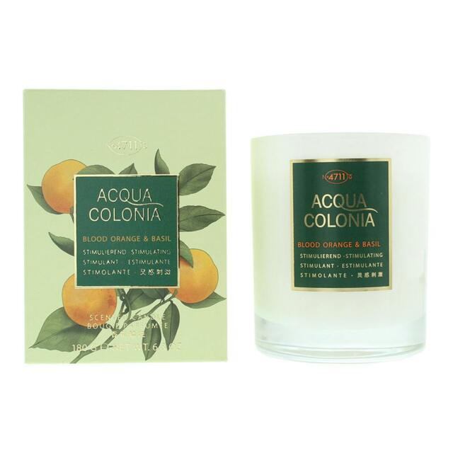 Rackhams Acqua Colonia Blood Orange  Basil Candle 180g