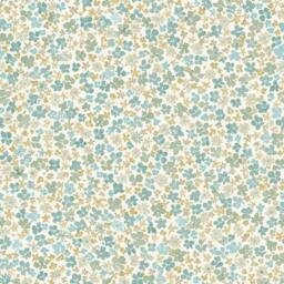 Rackhams Veronica Ditsy Daisy Floral Nursery Textured Wallpaper, Teal Green - thumbnail 2