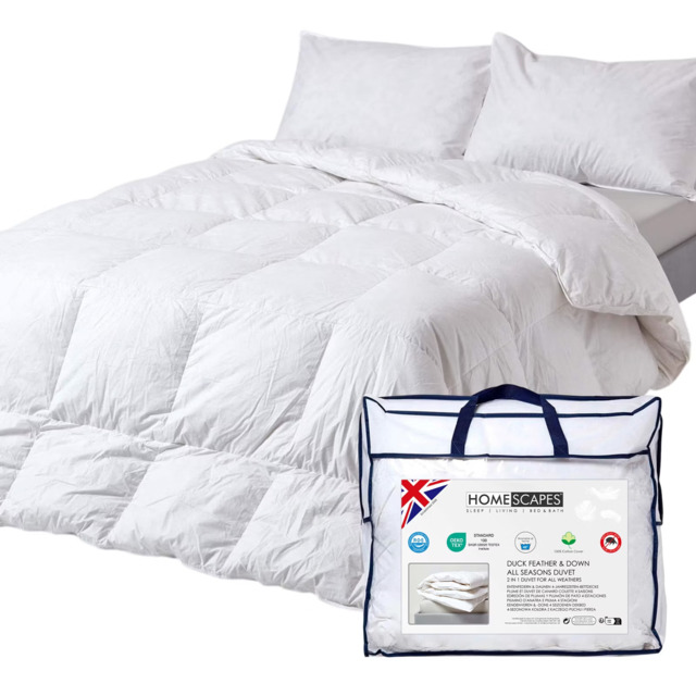 Rackhams Duck Feather and Down All Season Duvet - Super King - image 1