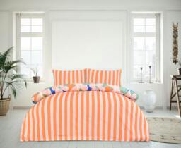 Rackhams Luxury Super Soft Reversible Abstract Floral Duvet Cover With Pillowcase - King (220cm x 230cm) - thumbnail 2
