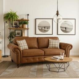 Rackhams Oakland Living Room Furniture Range - Vintage Black - Armchair - thumbnail 2