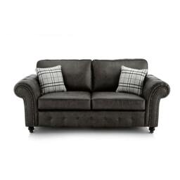 Rackhams Oakland Living Room Furniture Range - Vintage Black - Armchair - thumbnail 6