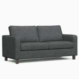Rackhams York Grey Turin Fabric 3 Seater Sofa - thumbnail 2