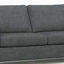 Rackhams York Grey Turin Fabric 3 Seater Sofa - thumbnail 3