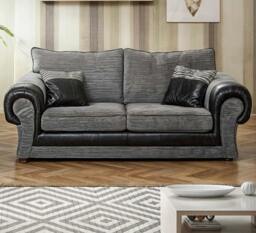 Rackhams Tango Living Room Furniture Range - Brown & Mocha - Swivel Chair - thumbnail 2