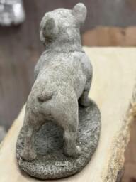 Rackhams Standing Frenchie Stone Statue Detailed Garden Ornament - thumbnail 3
